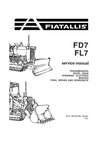 New Holland Fiat-Allis FD7 FL7 Crawler Tractor Service Repair Manual 60406380