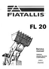 New Holland Fiat-Allis FL20 Crawler Dozer Service Repair Manual 60406241