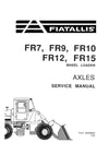 New Holland Fiat-Allis FR7 FR9 FR10 FR12 and FR15 Wheel Loader Service Repair Manual 60406384