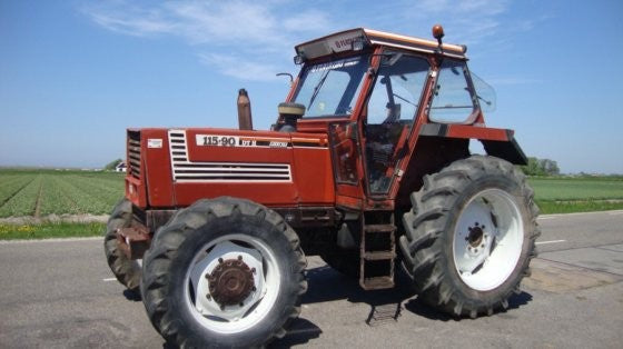 New Holland Fiat 115-90, 130-90, 140-90, 160-90 and 180-90 Turbo Tractor Workshop Service Repair Manual 06910088