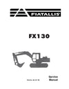 New Holland Fiat Allis FX310 Crawler Excavator Service Repair Manual 60406765