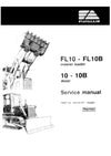New Holland Fiatallis FL10 FL10B 10 10B Crawler Loader Service Repair Manual 60406077