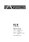 New Holland Fiatallis FL9 Crawler Loader Service Repair Manual 60406053