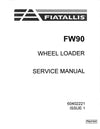 New Holland Fiatallis FW90 Wheel Loader Service Repair Manual 60402221