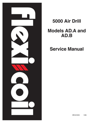 New Holland Flexi Coil 5000 Air Drill (Models AD.A & AD.B) Service Repair Manual DR-015V2