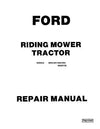 New Holland Ford 2051, 2052, 2053 Riding Mower Tractor Service Repair Manual 40205130