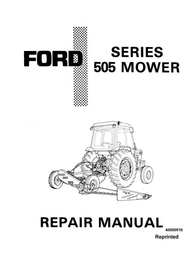 New Holland Ford 505 Series Mower Service repair Manual 40050510