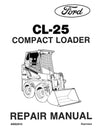 New Holland Ford CL-25 Compact Loader Service Repair Manual 40002510