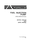 New Holland Fuel injection Pump Service Repair Manual 73112988