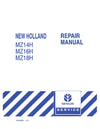 New Holland MZ14H MZ16H Tractor Service Repair Manual 87045363