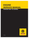 New Holland PERKINS NEW 700 SERIES ENGINES Service Repair Manual 6-77740