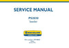 New Holland PS2030 Seeder Service Repair Manual 47918064