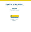New Holland PS2045 Pneumatic Service Repair Manual 47918068