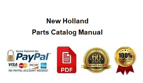 New Holland AG 53-64 4 CYL Tractor Parts Manual