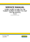 New Holland T4.80F T4.90F T4.100F T4.110F T4.80LP T4.90LP T4.100LP T4.110LP Tier 4A (interim) Tractor Service Repair Manual 51526006
