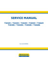 New Holland T4030N T4040N T4050N T4060N T4020V T4030V T4040V T4050V T4060V Tractor Service Repair Manual 84150905B1