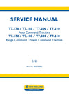 New Holland T7.170 T7.185 T7.200 T7.210 Tractor Service Repair Manual 84477609A