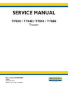 New Holland T7030 , T7040 , T7050 , T7060 , T7070 Tractor Service Repair Manual 87628084B
