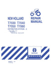 New Holland T7030 T7040 T7050 T7060 Tractor Service Repair Manual 87663219