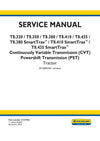 New Holland T8.320 T8.350 T8.380 T8.410 T8.435 T8.380 SmartTrax™ T8.410 SmartTrax™ T8.435 SmartTrax Tractor Service Repair Manual 51537936