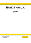New Holland TD4040F Tractor Service Repair Manual 84574577