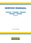 New Holland TD5010 TD5020 TD5030 TD5040 TD5050 Tractor Service Repair Manual 84176561B