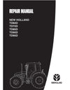 New Holland TD60D TD70D TD80D TD90D TD95D Tractor Service Repair Manual 6035447100