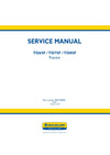New Holland TD65F TD75F TD85F Tractor Service Repair Manual 84574094A