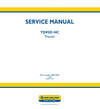 New Holland TD95D HC Tractor Service Repair Manual 48013264
