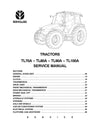 New Holland TL70A TL80A TL90A TL100A Tractor Service Repair Manual 6035451100