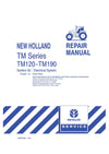 New Holland TM120 TM130 TM140 TM155 TM175 TM190 Tractor Workshop Service Repair Manual 87021030