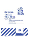New Holland TM120, TM130, TM140, TM155, TM175, TM190 Tractor Workshop Service Repair Manual 87021032