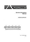 New Holland Undercarriage Service Instrucrions Manual 73136963
