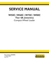 New Holland W50C W60C W70C W80C Tier 4A (interim) Compact Wheel Loader Service Repair Manual 47829080C