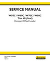 New Holland W50C W60C W70C W80C Tier 4B (final) Compact Wheel Loader Service Repair Manual 47829080B