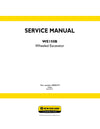 New Holland WE150B Wheeled Excavator Service Repair Manual 48005347
