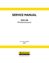 New Holland WE210B Wheeled Excavator Service Repair Manual 48005315