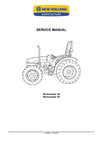 New Holland Workmaster 45 Workmaster 55 Compact Tractor Service Repair Manual 84269847