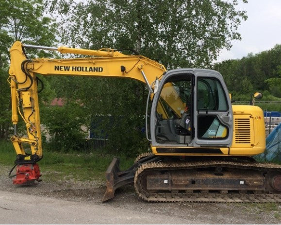 New Holland E115SR E135SR Crawler Excavator Workshop Service Repair Manual Pdf