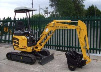 New Holland E16, E18 Mini Crawler Excavator Workshop Service Repair Manual