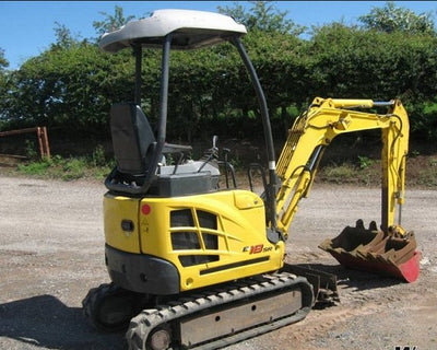 New Holland E18B Mini Crawler Excavator Workshop Service Repair Manual