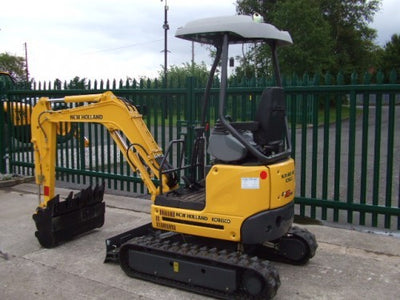 New Holland E18SR Mini Crawler Excavator Workshop Service Repair Manual