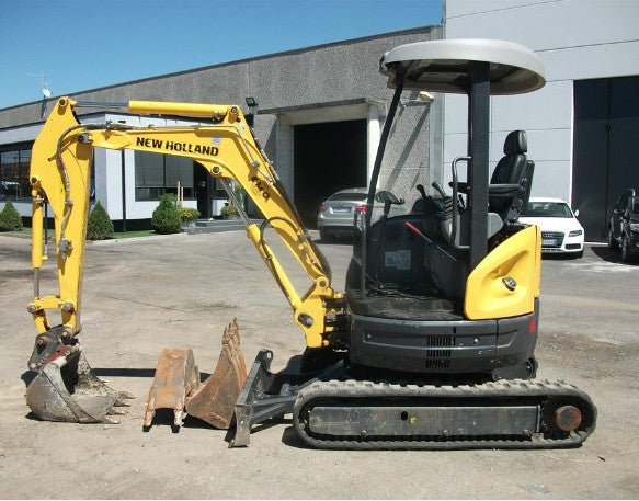 New Holland E80MSR Mini Crawler Excavator Service Repair Manual