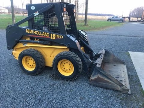 New Holland LS160, LS170 Skid Steer Loader Service Repair Manual PDF