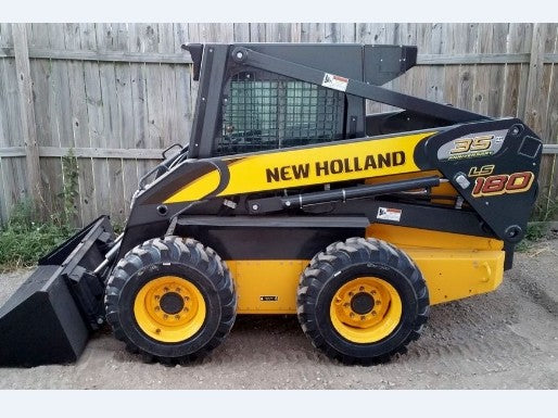 New Holland LS180.B, LS185.B, LS190.B Skid Steer Loader Workshop Service Repair Manual PDF