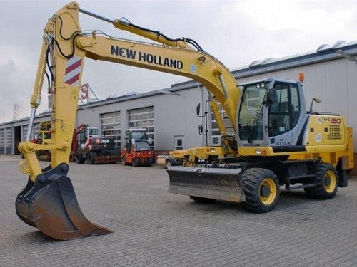 New Holland MH8.6 Industry Tier III Wheel Excavator Service Repair Manual