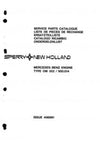 New Holland OM 352 900.014 Tractor Parts Catalog Manual