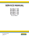 New Holland Roll-Belt 450, 460, 550, 560 Round Baler Workshop Service Repair Manual INSTANT DOWNLOAD
