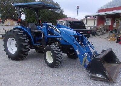 New Holland TC48DA, TC55DA Tractor Service Repair Manual PDF