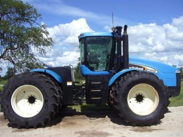 New Holland TJ450 Ag Tractor Illustrated Parts Catalog Manual